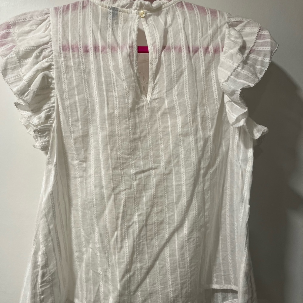 Universal Thread White Eyelet Top - Picture 3 of 3